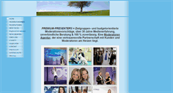 Desktop Screenshot of premium-presenters.com